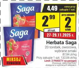 Delikatesy Sezam Herbata Saga oferta