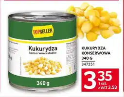 Selgros Kukurydza konserwowa oferta