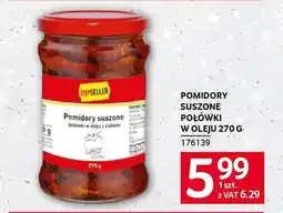 Selgros Pomidory suszone połówki w oleju oferta