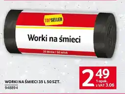 Selgros Worki na śmieci 35 l oferta