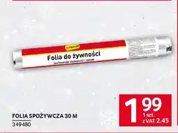Selgros Folia spożywcza 30 m oferta