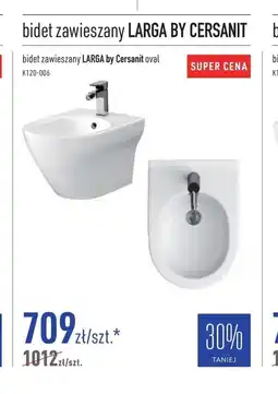 Cersanit bidet zawieszany LARGA BY CERSANIT oferta