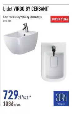Cersanit bidet VIRGO BY CERSANIT oferta