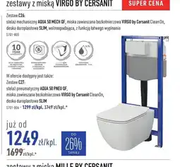 Cersanit CERSANIT zestawy z miską VIRGO oferta