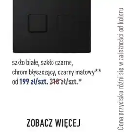 Cersanit Przycisk pneumatyczny ACCENTO SQUARE oferta