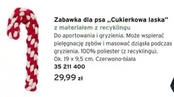 Zabawka dla psa,,Cukierkowa laska"