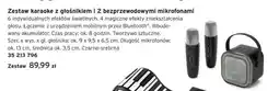 Tchibo Zestaw karaoke z głośnikiem i 2 bezprzewodowymi mikrofonami oferta