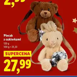 Lidl Plecak z cukierkami 120g Lidl oferta