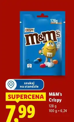 Lidl M&M's Crispy czekolada 128g oferta