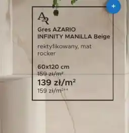 Blu Gres Azario Infinity Manilla Beige oferta