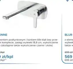 Blu Bateria umywalkowa podtynkowa Blur oferta