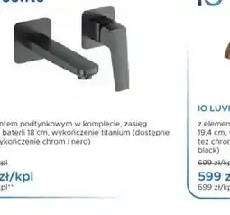 Blu Bateria umywalkowa podtynkowa Io Luvia oferta