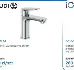 Blu Bateria umywalkowa stojąca Io Ronne oferta