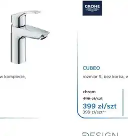 Blu Cubeo bateria umywalkowa oferta