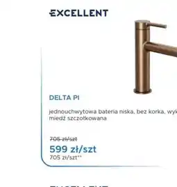 Blu Delta Pi bateria umywalkowa niska oferta