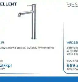 Blu Ardesia bateria umywalkowa stojąca oferta
