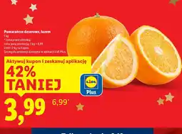 Lidl Pomarańcze deserowe, luzem Lidl oferta