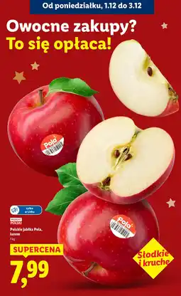 Lidl Jabłka Pola, luzem oferta