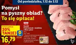 Lidl Kurczak Rzeźnik Polski kurczak - medaliony z fileta z piersi oferta