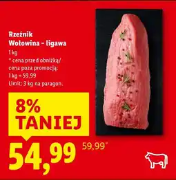 Lidl Rzeźnik Wołowina - ligawa oferta