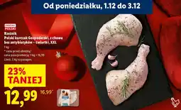 Lidl Kurczak Rzeźnik Polski kurczak Gospodarski, z chowu bez antybiotyków - ćwiartki, XXL oferta