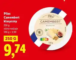Lidl Ser Pilos Camembert klasyczny oferta