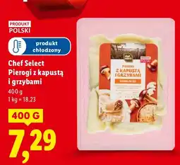 Lidl Pierogi Chef Select Pierogi z kapustą i grzybami oferta
