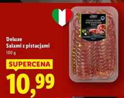 Lidl Salami z pistacjami Deluxe oferta