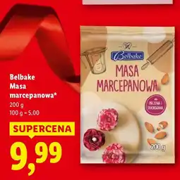 Lidl Masa marcepanowa Belbake Masa marcepanowa oferta