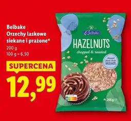 Lidl Orzechy laskowe Belbake siekane i prażone oferta