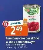 E.Leclerc Pomidory całe bez skórki Amica Chips w sosie pomidorowym krojone oferta