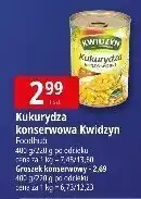 E.Leclerc Kukurydza konserwowa Kwidyn Groch z marchewką oferta