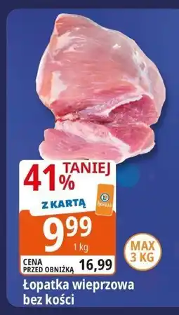 E.Leclerc Łopatka wieprzowa bez kości Leclerc oferta