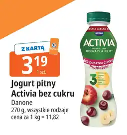 E.Leclerc Jogurt pitny Activia bez cukru Danone oferta