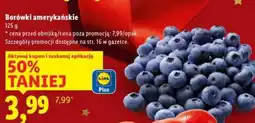 Lidl Borówki amerykańskie oferta