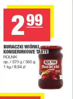 EuroSPAR BURACZKI WIORKI, KONSERWOWE TARTE oferta