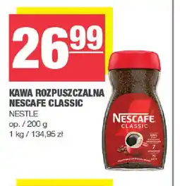 EuroSPAR Kawa rozpuszczalna Nescafe Classic oferta