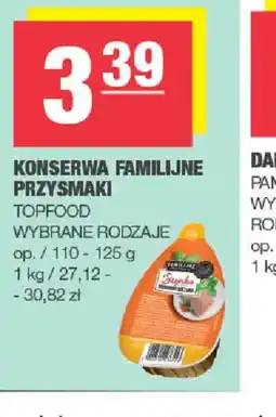 EuroSPAR KONSERWA FAMILIJNE PRZYSMAKI oferta