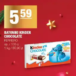 EuroSPAR BATONIKI KINDER CHOCOLATE oferta