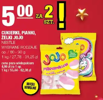 EuroSPAR Cukierki, Pianki, Zelki JOJO oferta