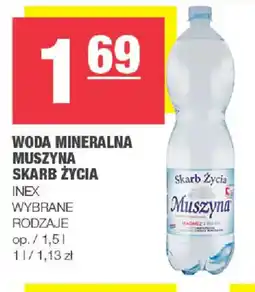 EuroSPAR WODA MINERALNA MUSZYNA SKARB ZYCIA oferta