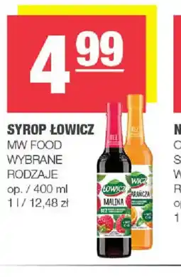 EuroSPAR SYROP LOWICZ oferta