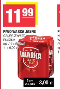 EuroSPAR PIWO WARKA JASNE oferta
