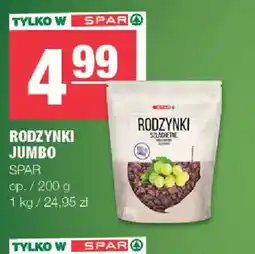 EuroSPAR Rodzynki Jumbo oferta