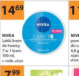 Drogerie Laboo NIVEA Lekki krem do twarzy oferta
