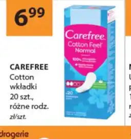 Drogerie Laboo CAREFREE Cotton wkładki oferta
