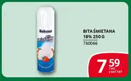 Selgros Bita śmietana 18% oferta