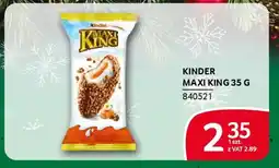 Selgros Kinder maxi king oferta