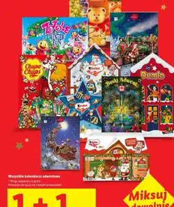 Lidl Kalendarze adwentowe oferta
