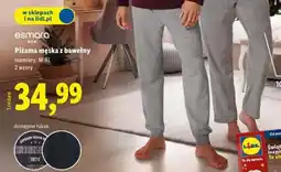 Lidl Piżama męska oferta